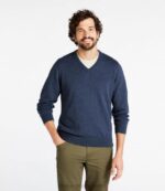 Clothing Navy H8XZ3291 Cotton/Cashmere Sweater Men L.L.Bean - Image 2