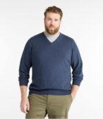 Clothing Navy H8XZ3291 Cotton/Cashmere Sweater Men L.L.Bean - Image 4