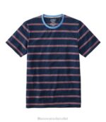 Clothing Navy H8XZ3309 Comfort Stretch Pima Tee Shirt Men L.L.Bean