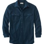Clothing Navy H8XZ5729 Chamois Shirt Men L.L.Bean