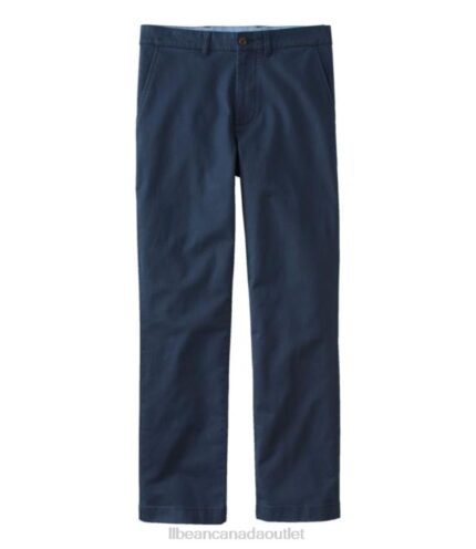 Clothing Navy H8XZ6637 Lakewashed Stretch Khakis Men L.L.Bean