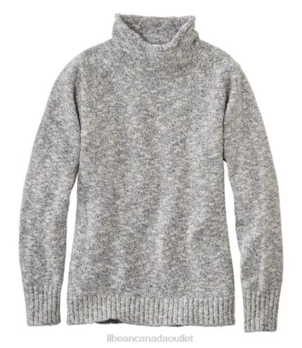 Clothing Oatmeal H8XZ3356 Cotton Ragg Sweater Women L.L.Bean