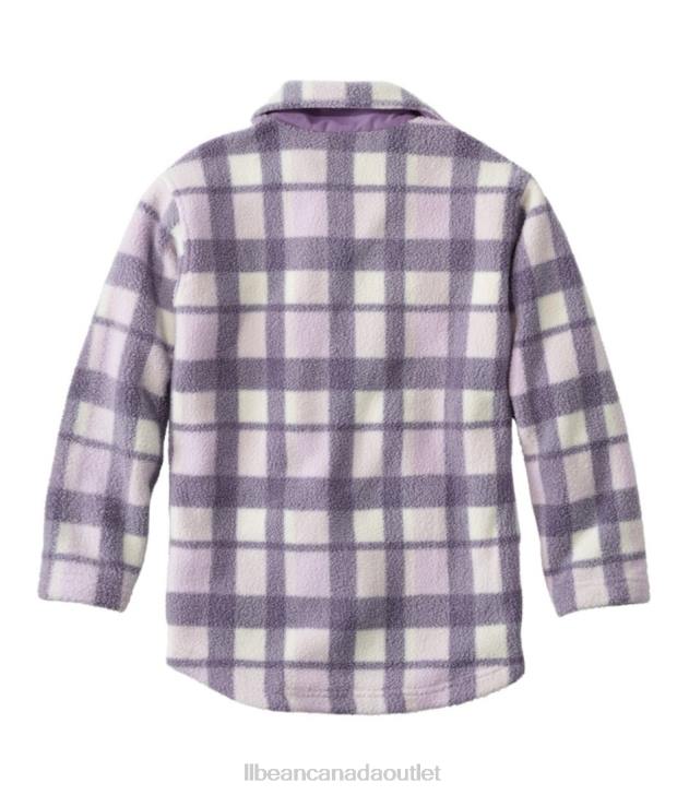Clothing Ochre H8XZ3071 Cozy Fleece Shirt Jacket Kids L.L.Bean - Image 5