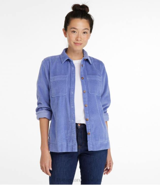 Clothing Pale Rose H8XZ28 Comfort Corduroy Relaxed Shirt Women L.L.Bean - Image 2