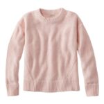 Clothing Pale Rose H8XZ3220 Linen/Cotton Pullover Sweater Women L.L.Bean