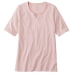 Clothing Pale Rose H8XZ86 Pima Cotton Tee Women L.L.Bean