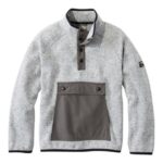 Clothing Pewter H8XZ3038 Sweater Fleece Kids L.L.Bean