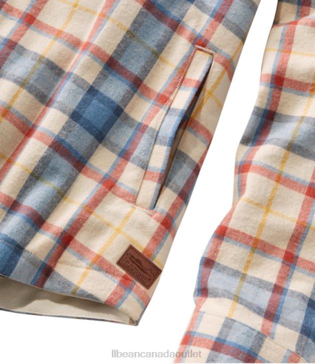 Clothing Prince Charles Edward H8XZ4590 Scotch Plaid Flannel Shirt Women L.L.Bean - Image 5