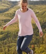 Clothing Red Wine H8XZ6509 Beyond Soft Tee Women L.L.Bean - Image 5
