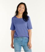 Clothing Sea Pine H8XZ2933 Jewelneck Tee Women L.L.Bean - Image 2