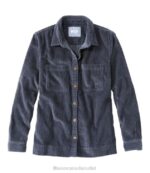 Clothing Sea Salt H8XZ2953 Comfort Corduroy Relaxed Shirt Women L.L.Bean