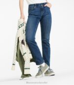 Clothing Stonewashed H8XZ46 BeanFlex Jeans Women L.L.Bean - Image 5
