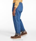 Clothing Stonewashed H8XZ799 Jeans Men L.L.Bean x Double L - Image 6