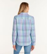Clothing Sunlit Coral Check H8XZ2949 Vacationland Seersucker Shirt Women L.L.Bean - Image 3