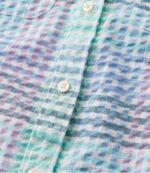 Clothing Sunlit Coral Check H8XZ2949 Vacationland Seersucker Shirt Women L.L.Bean - Image 4