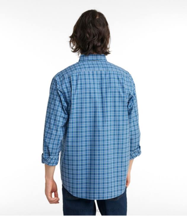 Clothing Sunlit Coral H8XZ6914 Wrinkle-Free Kennebunk Sport Shirt Men L.L.Bean - Image 3