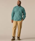 Clothing Sunlit Coral H8XZ6914 Wrinkle-Free Kennebunk Sport Shirt Men L.L.Bean - Image 6