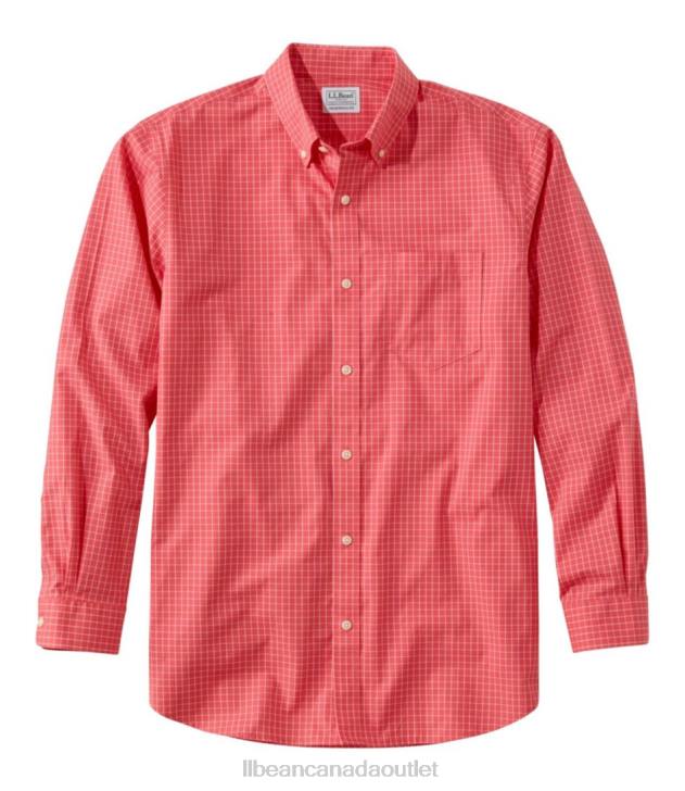 clothing_sunlit_coral_h8xz6914_wrinkle_free_kennebunk_sport_shirt_men_l_l_bean.jpg Clothing Sunlit Coral H8XZ6914 Wrinkle-Free Kennebunk Sport Shirt Men L.L.Bean - Image 1