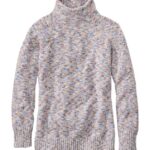 Clothing Surf Blue Space Dye H8XZ3535 Cotton Ragg Sweater Women L.L.Bean