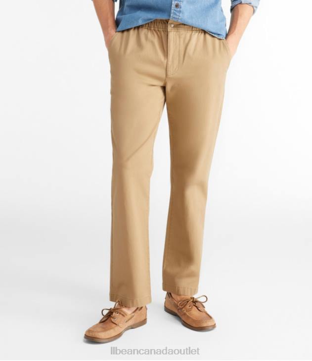 Clothing Surplus Green H8XZ279 Lakewashed Stretch Khakis Men L.L.Bean - Image 2