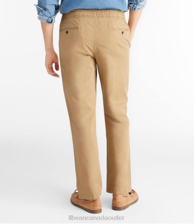 Clothing Surplus Green H8XZ279 Lakewashed Stretch Khakis Men L.L.Bean - Image 3
