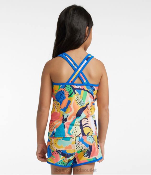 Clothing Teal Blue Butterfly H8XZ5867 Watersports Swimwear Kids L.L.Bean - Image 3