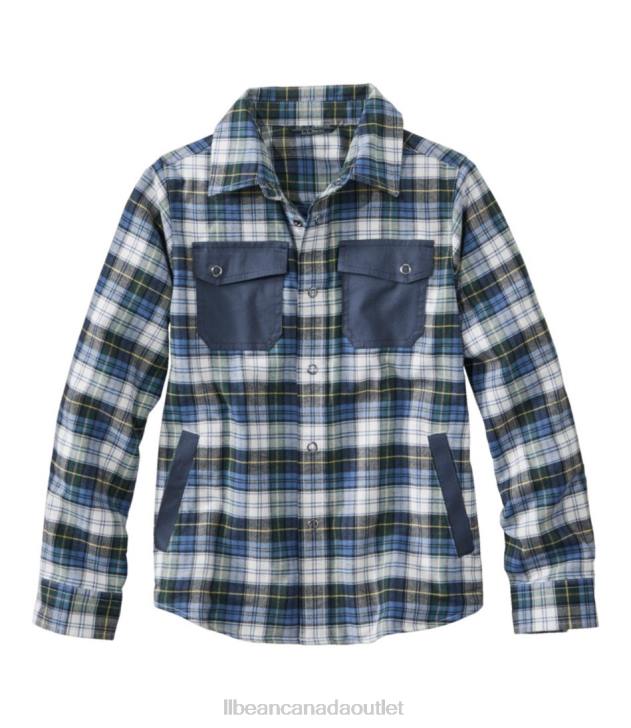 clothing_vintage_tartan_h8xz101_beanflex_all_season_flannel_shirt_kids_l_l_bean.jpg Clothing Vintage Tartan H8XZ101 BeanFlex All-Season Flannel Shirt Kids L.L.Bean - Image 1