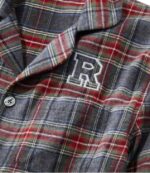 Clothing Vintage Tartan H8XZ5843 Scotch Plaid Flannel Pajamas Men L.L.Bean - Image 6
