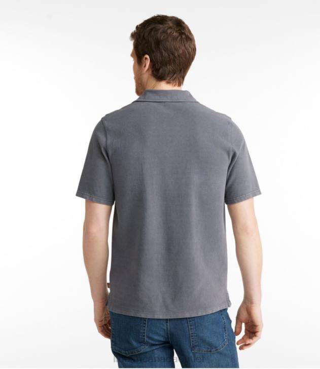 Clothing Warm Teal H8XZ241 BeanBuilt Pique Polo Shirt Men L.L.Bean - Image 3