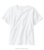 Clothing White H8XZ4709 Saturday T-Shirt Women L.L.Bean