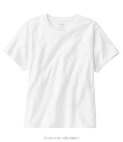 Clothing White H8XZ4709 Saturday T-Shirt Women L.L.Bean