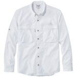 Clothing White H8XZ6504 Tropicwear Shirt Men L.L.Bean