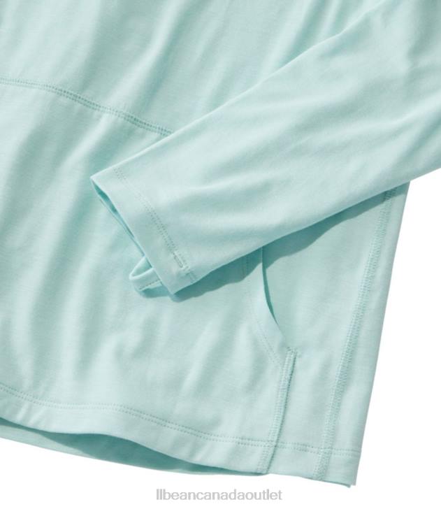 Clothing Wild Salmon H8XZ1310 Tropicwear Comfort Hoodie Women L.L.Bean - Image 5