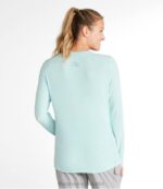 Clothing Wild Salmon H8XZ434 Tropicwear Comfort Crew Women L.L.Bean - Image 3