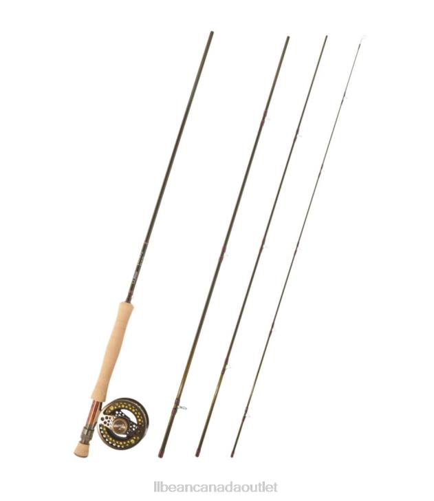 Fishing Brown H8XZ2311 Euro Fly Rod Outfit Unisex L.L.Bean x Double L - Image 2