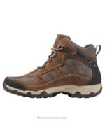 Footwear Asphalt/Black Forest Green H8XZ3769 Trail Model 4 Hiking Boots Men L.L.Bean - Image 2