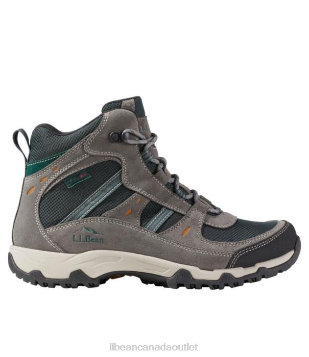 footwear_asphalt_black_forest_green_h8xz3769_trail_model_4_hiking_boots_men_l_l_bean.jpg Footwear Asphalt/Black Forest Green H8XZ3769 Trail Model 4 Hiking Boots Men L.L.Bean - Image 1