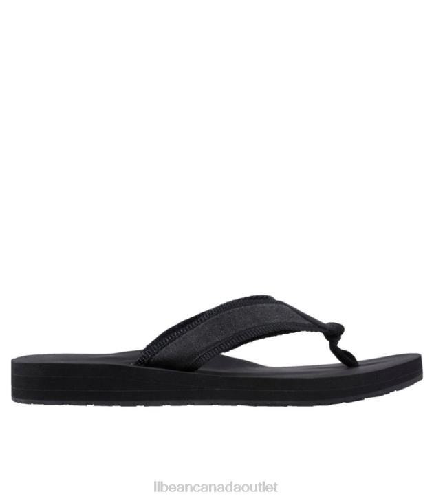 footwear_black_h8xz1071_maine_isle_flip_flops_women_l_l_bean.jpg Footwear Black H8XZ1071 Maine Isle Flip-Flops Women L.L.Bean - Image 1