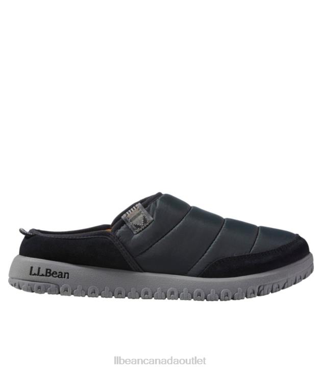 Footwear Black/Iron H8XZ3770 Mountain Classic Quilted Slides Women L.L.Bean - Image 1