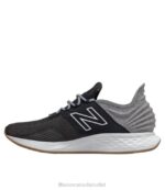 Footwear Black/Light Aluminum H8XZ1124 New Balance Fresh Foam Roav Tee Shirt Running Shoes Men L.L.Bean - Image 2