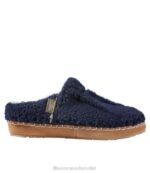 Footwear Bright Navy/Dark Plum H8XZ1007 Cozy Slipper Slides Women L.L.Bean