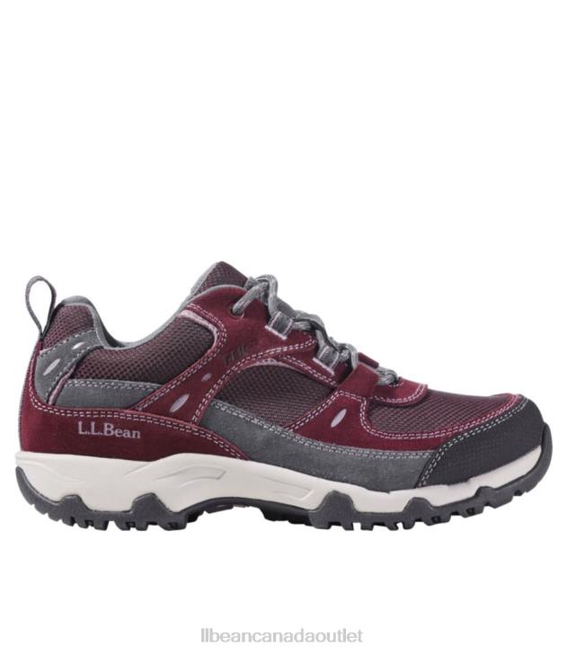 footwear_burgundy_light_rosewood_h8xz986_trail_model_4_hiking_shoes_women_l_l_bean.jpg Footwear Burgundy/Light Rosewood H8XZ986 Trail Model 4 Hiking Shoes Women L.L.Bean - Image 1