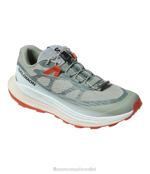 Footwear Lily Pad/Bleached Aqua/Hot Sauce H8XZ1157 Salomon Ultra Glide 2 Trail Running Shoes Women L.L.Bean - Image 6