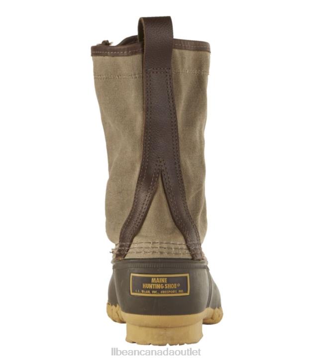 Footwear Marsh Brown/Brown H8XZ3836 Signature Waxed-Canvas Maine Hunting Shoe Women L.L.Bean - Image 3