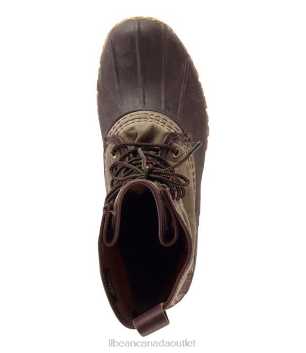 Footwear Marsh Brown/Brown H8XZ3836 Signature Waxed-Canvas Maine Hunting Shoe Women L.L.Bean - Image 4