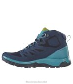 Footwear Navy Blazer/Hydro H8XZ1212 Salomon Outline GORE-TEX Hiking Boots Women L.L.Bean - Image 3