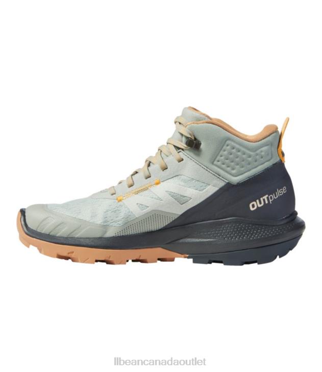 Footwear Stormy Weather/Black/Wrought Iron H8XZ3817 Salomon Outpulse GORE-TEX Hiking Boots Women L.L.Bean - Image 2