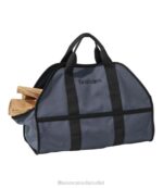 Home Decor Gunmetal Gray H8XZ5608 Dura-Tough Standing Log Carrier Unisex L.L.Bean