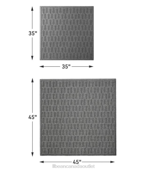 Home Goods Bluestone H8XZ7269 Everyspace Recycled Waterhog Mat Square Trees Unisex L.L.Bean - Image 5
