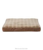Home Goods Burlap H8XZ4149 Premium Fleece Dog Bed Rectangular Unisex L.L.Bean